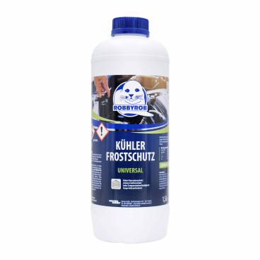 ROBBYROB Kühlerfrostschutz Universal, Konzentrat 1,5 Liter - Flasche - Bild-Darstellung des Produktes 1