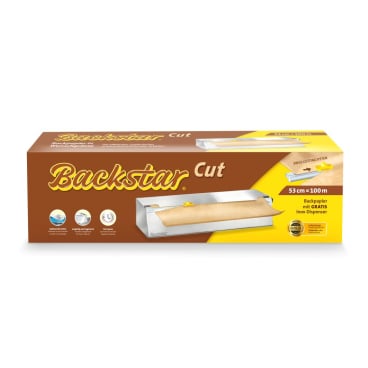 Backstar Cut Starter Set Backpapier, 53 cm x 100 m 1 Start Set - Bild-Darstellung des Produktes 1