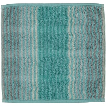 Cawö Noblesse Cashmere Streifen Seiftuch – schimmernde Velours-Streifen, hautfreundlich, Öko-Tex 100, Made in Germany. 30x30 cm - Bild-Darstellung des Produktes 1