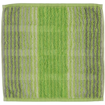 Cawö Noblesse Cashmere Streifen Seiftuch – schimmernde Velours-Streifen, hautfreundlich, Öko-Tex 100, Made in Germany. 30x30 cm - Bild-Darstellung des Produktes 1