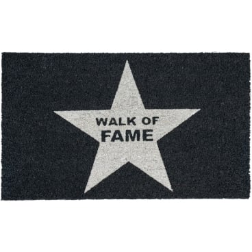 pad LIFESTYLE Fußmatte – 60% Polyvinylchlorid / 40% Kokos, maritimes Anker-Design mit großem Schriftzug, leicht zu reinigen. FAME - Bild-Darstellung des Produktes 1