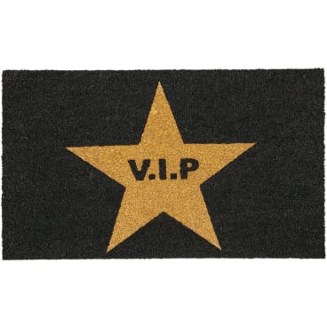 pad LIFESTYLE Fußmatte – 60% Polyvinylchlorid / 40% Kokos, maritimes Anker-Design mit großem Schriftzug, leicht zu reinigen. VIP - Bild-Darstellung des Produktes 1