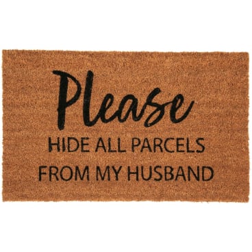 pad LIFESTYLE Fußmatte – 60% Polyvinylchlorid / 40% Kokos, maritimes Anker-Design mit großem Schriftzug, leicht zu reinigen. Parcel - Bild-Darstellung des Produktes 1