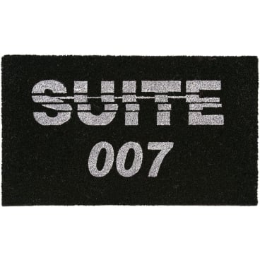 pad LIFESTYLE Fußmatte – 60% Polyvinylchlorid / 40% Kokos, maritimes Anker-Design mit großem Schriftzug, leicht zu reinigen. SUITE 007 - Bild-Darstellung des Produktes 1