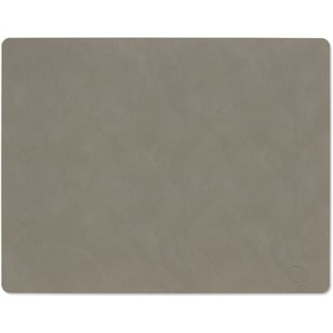 Lind DNA Square Nupo Tischset – nachhaltiges, schmutz- und wasserabweisendes Platzset aus recyceltem Leder und Naturkautschuk. 35x45 cm - Bild-Darstellung des Produktes 1