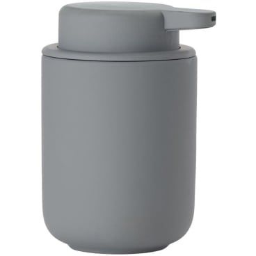 ZONE Denmark Ume Seifenspender aus Steingut – dekorativer Badseifenspender, in verschiedenen Farben erhältlich. Höhe 12,8 cm - Ø 8,3 cm - Bild-Darstellung des Produktes 1