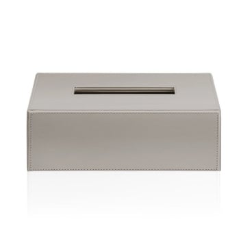 Decor Walther BROWNIE KB 40 Papiertuchbox, rechteckig, Kunstleder, taupe. taupe - Bild-Darstellung des Produktes 1