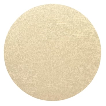 Lind DNA Circle Hippo Tischset – recyceltes Leder & Naturkautschuk, extrem stabil und wasserabweisend. Ø 40 cm - Bild-Darstellung des Produktes 1