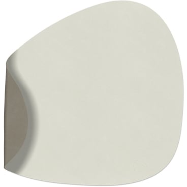 Lind DNA Double Curve Nupo wendbares Tischset aus recyceltem Leder und Naturkautschuk, stabil sowie wasser- und schmutzabweisend. 37x44 cm - Bild-Darstellung des Produktes 1