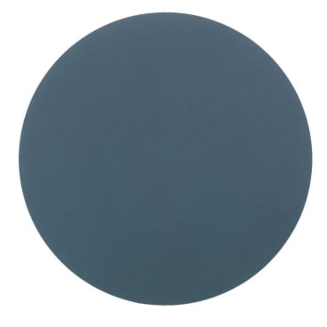 Lind DNA Circle Nupo Tischset – nachhaltiges, wasserabweisendes Tischset aus recyceltem Leder und Naturkautschuk. dark blue - Bild-Darstellung des Produktes 1