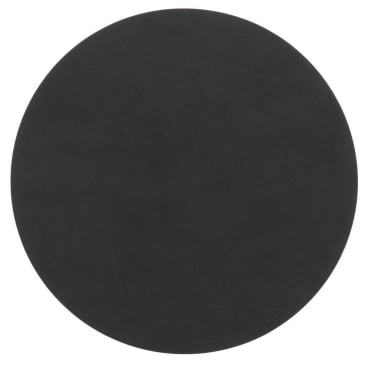 Lind DNA Circle Nupo Tischset – nachhaltiges, wasserabweisendes Tischset aus recyceltem Leder und Naturkautschuk. black - Bild-Darstellung des Produktes 1