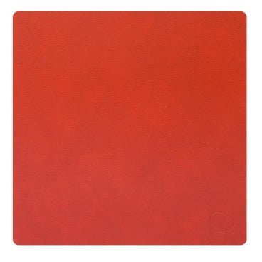 Lind DNA Square Nupo Tischset – nachhaltiges, schmutz- und wasserabweisendes Platzset aus recyceltem Leder und Naturkautschuk. 28x28 cm - Bild-Darstellung des Produktes 1