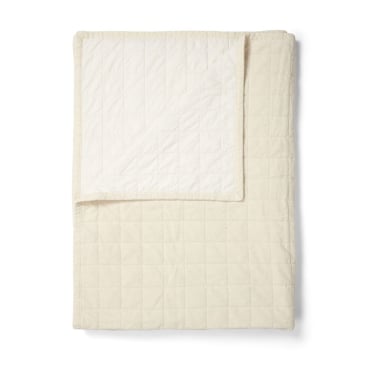 Essenza Julia Plaid - Baumwoll-Samt Tagesdecke, gesteppte Optik, Schrägbandeinfassung in Cord-Optik, maschinenwaschbar; passendes XXL-Kissen separat erhältlich. 150x200 cm - Bild-Darstellung des Produktes 1