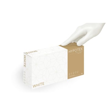 HYPOTEX  Nitril Sensi Touch Weiß 100 Stück, Größe: M - Bild-Darstellung des Produktes 1