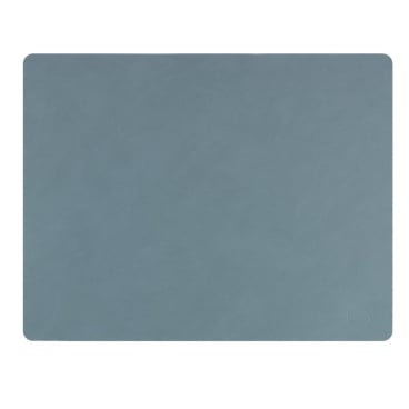 Lind DNA Square Nupo Tischset – nachhaltiges, schmutz- und wasserabweisendes Platzset aus recyceltem Leder und Naturkautschuk. 35x45 cm - Bild-Darstellung des Produktes 1