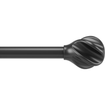 Umbra Helix Gardinenstange, verstellbar, 305 cm, schwarz. matte black - Bild-Darstellung des Produktes 1