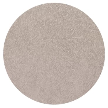 Lind DNA Circle Hippo Tischset – recyceltes Leder & Naturkautschuk, extrem stabil und wasserabweisend. Ø 40 cm - Bild-Darstellung des Produktes 1