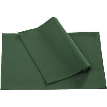 Pichler COMO Platzset, unifarben mit 2 cm Saum, pflegeleichte Uni-Rips-Qualität. pinie - Bild-Darstellung des Produktes 1
