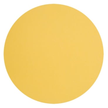 Lind DNA Circle Nupo Tischset – nachhaltiges, wasserabweisendes Tischset aus recyceltem Leder und Naturkautschuk. yellow - Bild-Darstellung des Produktes 1