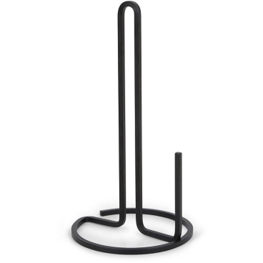 Umbra Squire Küchenrollenhalter, schwarzer Stahl, 32 cm. Schwarz - Bild-Darstellung des Produktes 1