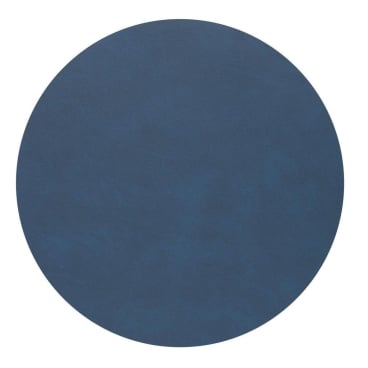 Lind DNA Circle Nupo Tischset – nachhaltiges, wasserabweisendes Tischset aus recyceltem Leder und Naturkautschuk. Ø 24 cm - Bild-Darstellung des Produktes 1