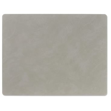 Lind DNA Square Nupo Tischset – nachhaltiges, schmutz- und wasserabweisendes Platzset aus recyceltem Leder und Naturkautschuk. 26,5x34,5 cm - Bild-Darstellung des Produktes 1