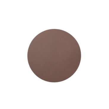 Lind DNA Circle Nupo Tischset – nachhaltiges, wasserabweisendes Tischset aus recyceltem Leder und Naturkautschuk. dark brown - Bild-Darstellung des Produktes 1