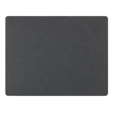Lind DNA Square Nupo Tischset – nachhaltiges, schmutz- und wasserabweisendes Platzset aus recyceltem Leder und Naturkautschuk. 35x45 cm - Bild-Darstellung des Produktes 1