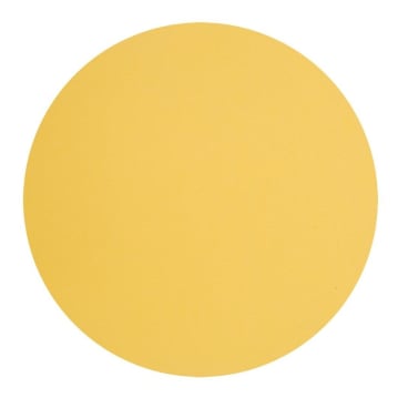 Lind DNA Circle Nupo Tischset – nachhaltiges, wasserabweisendes Tischset aus recyceltem Leder und Naturkautschuk. yellow - Bild-Darstellung des Produktes 1