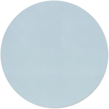 Lind DNA Circle Nupo Tischset – nachhaltiges, wasserabweisendes Tischset aus recyceltem Leder und Naturkautschuk. soft sky - Bild-Darstellung des Produktes 1