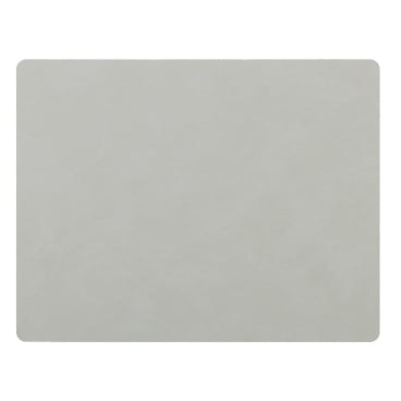 Lind DNA Square Nupo Tischset – nachhaltiges, schmutz- und wasserabweisendes Platzset aus recyceltem Leder und Naturkautschuk. metallic - Bild-Darstellung des Produktes 1