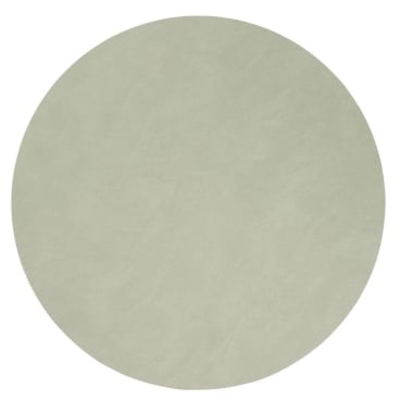 Lind DNA Circle Nupo Tischset – nachhaltiges, wasserabweisendes Tischset aus recyceltem Leder und Naturkautschuk. olive green - Bild-Darstellung des Produktes 1