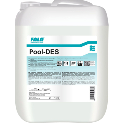 FALA-Werk Chemische Fabrik GmbH FALA Pool-DES Sanitärreiniger, Hygienereiniger für Sauna, Schwimmbad und Sanitär, 10 Liter - Kanister 3573