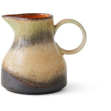 HK living 70's Keramik-Milchkännchen, Retro-Design, spülmaschinenfest. 8 am - Bild-Darstellung des Produktes 1