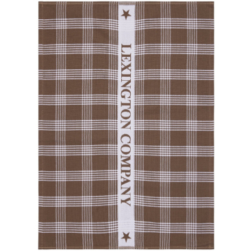 Lexington Küchentuch aus Bio-Baumwoll-Frottee, 50 x 70 cm, braun. stone-white - Bild-Darstellung des Produktes 1