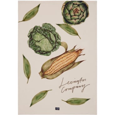 Lexington Vegetables Küchentuch, 100% Bio-Baumwolle, 50 x 70 cm. 50 x 70 cm - Bild-Darstellung des Produktes 1