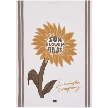 Lexington Sun Flower Küchentuch 50 x 70 cm – 100% Bio-Baumwolle, OEKO-Tex-zertifiziert. 50x70 cm - Bild-Darstellung des Produktes 1