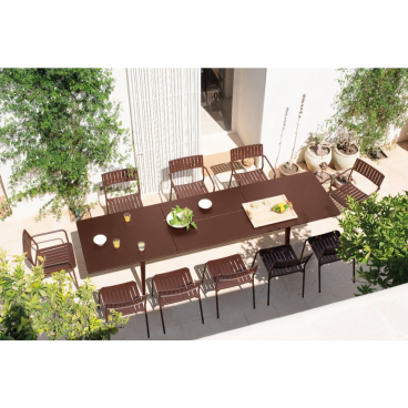 emu BRIDGE Stuhl – stapelbarer Stahl-Outdoorstuhl mit zeitlosem Design, in mehreren Farben erhältlich. weiß - Bild-Darstellung des Produktes 1