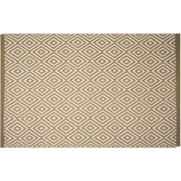 pad ANGIE Teppichläufer IN/OUTDOOR – wetterbeständig, feuchtigkeits- und keimresistent; robustes, abriebarmes Material mit modernem geometrischem Muster. 72x130 cm - Bild-Darstellung des Produktes 1