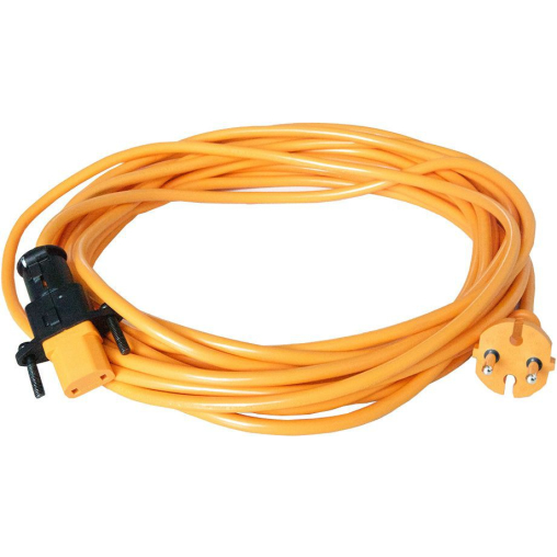 columbus Netzkabel, Signalfarbe (orange)