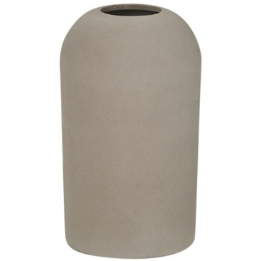 Kristina Dam Studio Dome Vase – engobierte Oberfläche, innen wasserdicht glasiert; ideal für langstielige Blumen. Ø 15 cm - Höhe 26 cm - Bild-Darstellung des Produktes 1