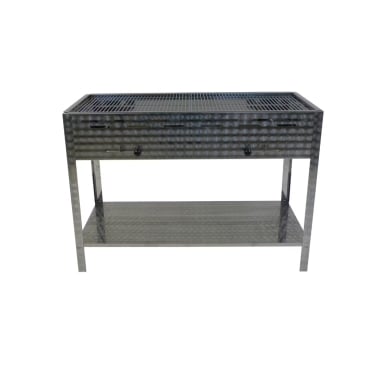 Holzkohlegrill, groß, B: 1140 x T: 530 x H: 830 mm Holzkohlegrill groß - Bild-Darstellung des Produktes 1