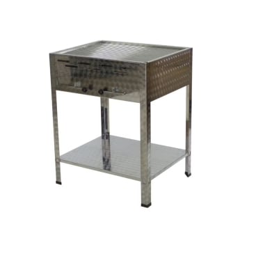 Holzkohlegrill, klein, B: 650 x T: 530 x H: 830 mm Holzkohlegrill klein - Bild-Darstellung des Produktes 1