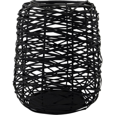 House Doctor Upto Laterne M, 23,5 x 23,5 x 27 cm, schwarz. 23,5 x 23,5 x 27 cm (M) - Bild-Darstellung des Produktes 1