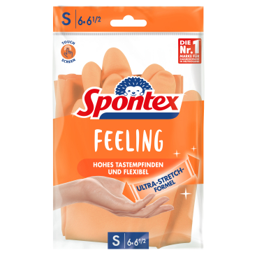 Spontex Feeling Haushaltshandschuh, ultra-stretch 1 Paar - Größe 6 - 6,5 - Bild-Darstellung des Produktes 1