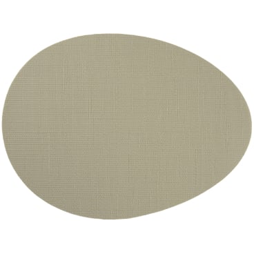 ASA Arrondi Platzset, 12-teilig, abgerundete Platzsets aus robustem, pflegeleichtem Material, abwischbar. oatmeal - Bild-Darstellung des Produktes 1