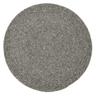 pad POI Outdoor Platzset, 2-teilig – für Außen- und Innenbereich, zeitlose Flechtoptik. light grey - Bild-Darstellung des Produktes 1