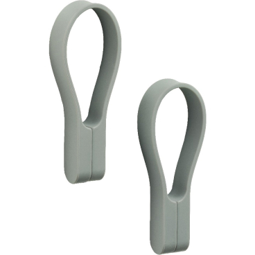 ZONE Denmark LOOP Handtuchhalter 2er-Set aus Silikon mit Magnetverschluss. matcha green - Bild-Darstellung des Produktes 1