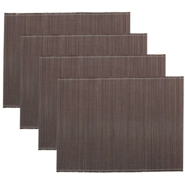 House Doctor Platzset Bamb – 4er-Set aus Bambus, hellbraun. Hellbraun - Bild-Darstellung des Produktes 1