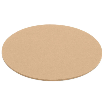 HEY-SIGN Untersetzer rund, 4er-Set, Naturfilz 5 mm, 100% reine Schurwolle, Made in Germany. karamell - Bild-Darstellung des Produktes 1